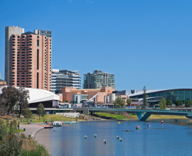 Affordable BusinessFly flights from the UK to Adelaide.