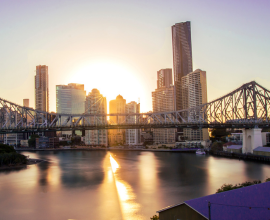 Affordable BusinessFly flights from the UK to Brisbane.