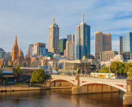 Affordable BusinessFly flights from the UK to Melbourne.
